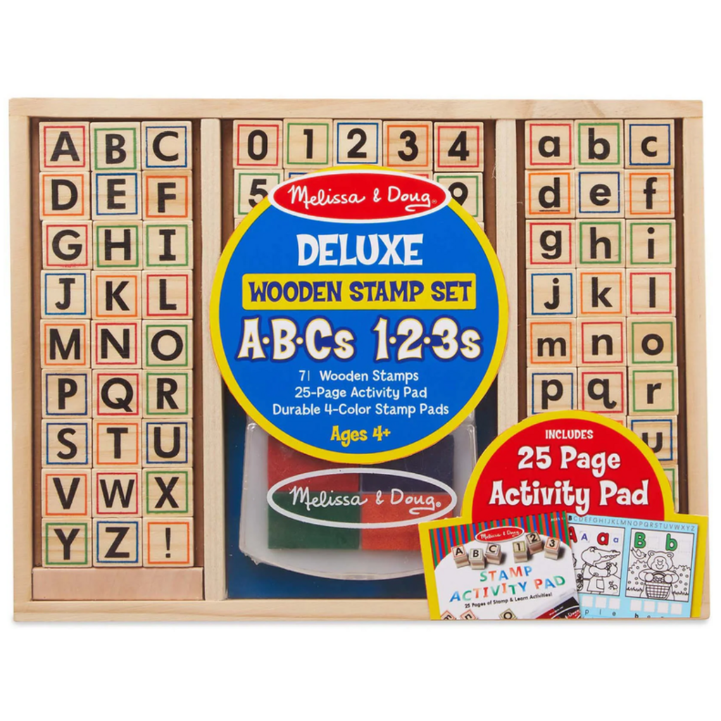DELUXE WOODEN STAMP SET