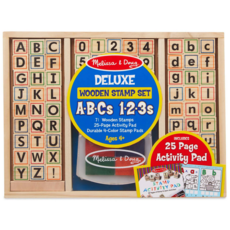 DELUXE WOODEN STAMP SET