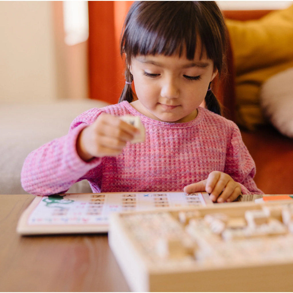 DELUXE WOODEN STAMP SET