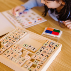 DELUXE WOODEN STAMP SET