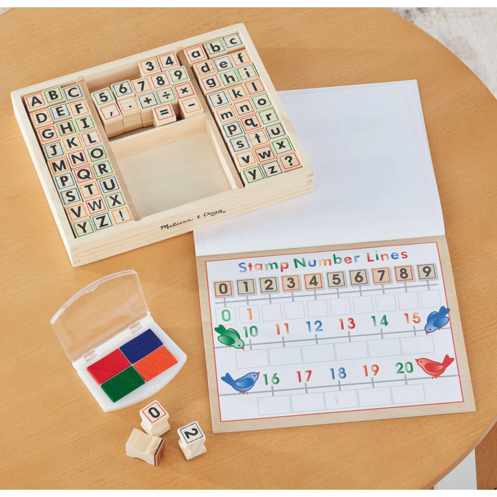 DELUXE WOODEN STAMP SET