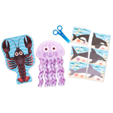 MELISSA AND DOUG SEA LIFE SCISSOR SKILLS ACTIVITY PAD