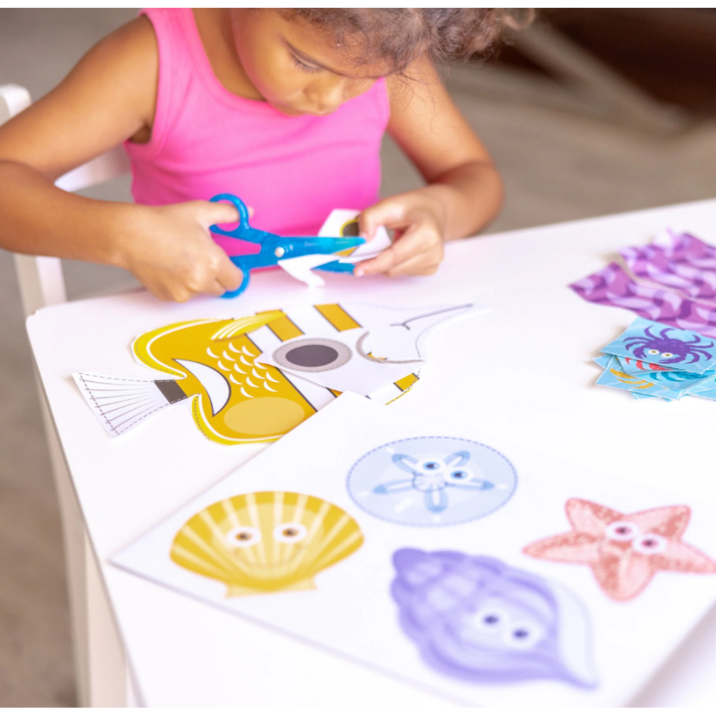 MELISSA AND DOUG SEA LIFE SCISSOR SKILLS ACTIVITY PAD