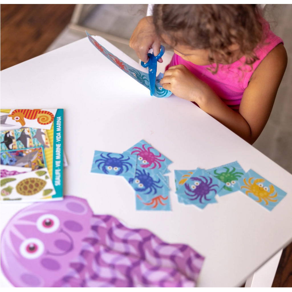 MELISSA AND DOUG SEA LIFE SCISSOR SKILLS ACTIVITY PAD