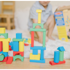 MELISSA AND DOUG 100 WOODEN BLOCKS
