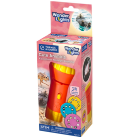 WONDER LIGHTS: CUTE ANIMALS EDUCATIONAL FLASHLIGHT PROJECTOR