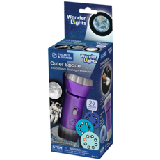 WONDER LIGHTS: OUTER SPACE EDUCATIONAL FLASHLIGHT PROJECTOR