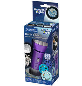 WONDER LIGHTS WONDER LIGHTS: OUTER SPACE EDUCATIONAL FLASHLIGHT PROJECTOR