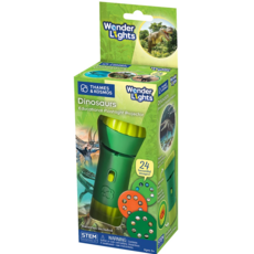 WONDER LIGHTS WONDER LIGHTS: DINOSAURS EDUCATIONAL FLASHLIGHT PROJECTOR