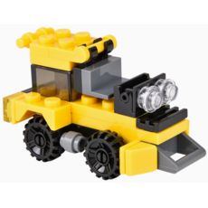 BUILDING BLOCK CONSTRUCTION TRUCK