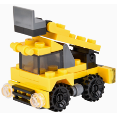 BUILDING BLOCK CONSTRUCTION TRUCK