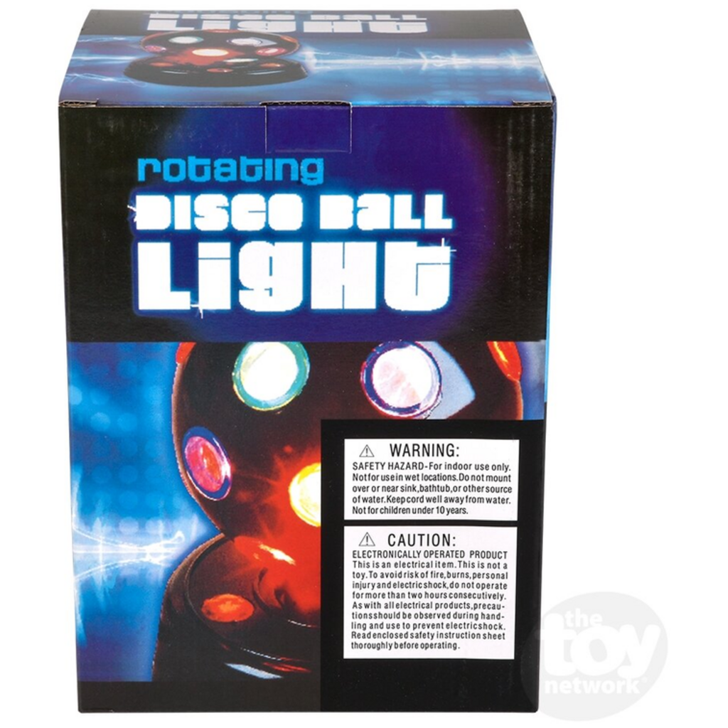 THE TOY NETWORK REVOLVING DISCO LIGHT