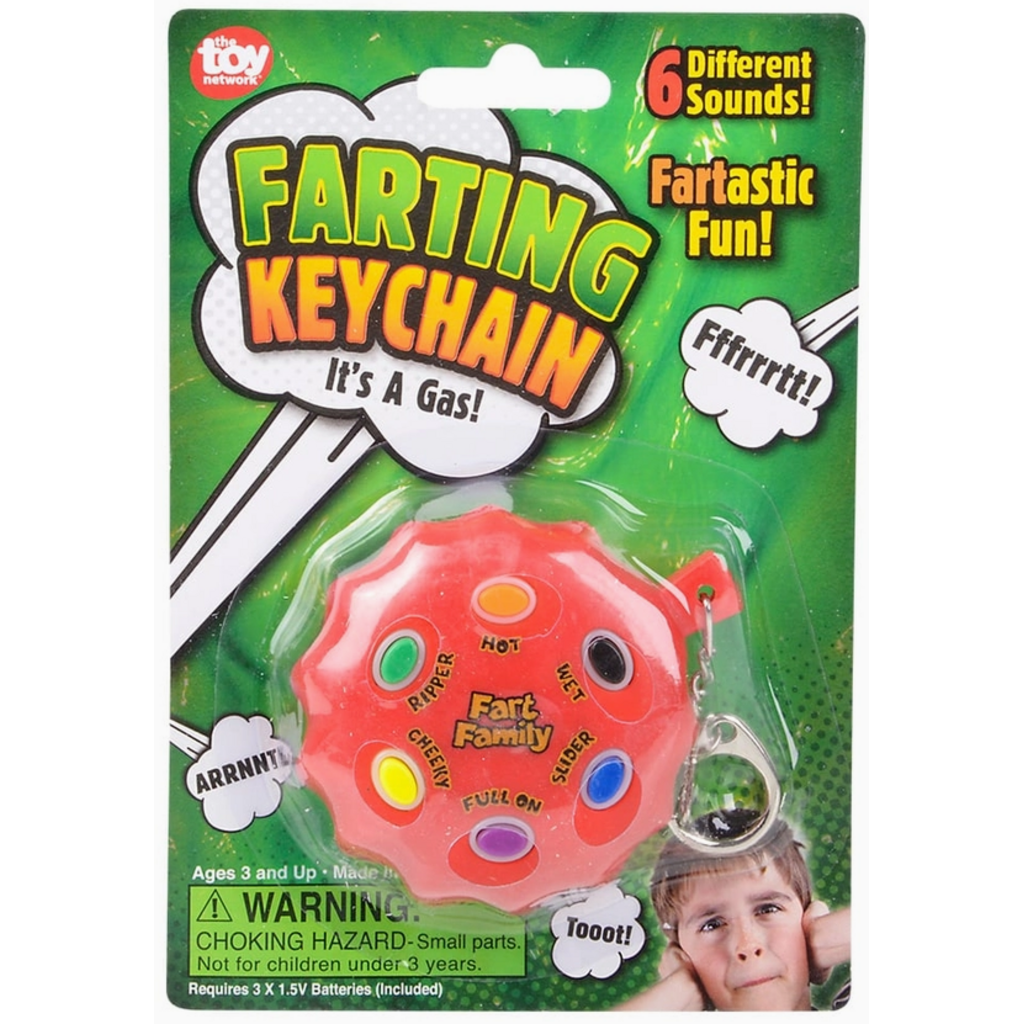 THE TOY NETWORK FART SOUND KEYCHAIN