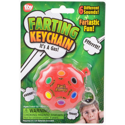 THE TOY NETWORK FART SOUND KEYCHAIN