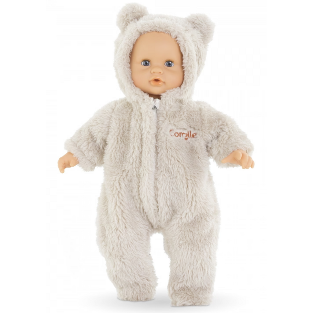 COROLLE 12" DOLL CLOTHES BUNTING TEDDY BEAR