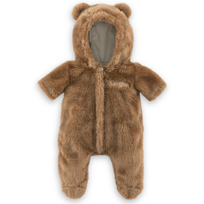 COROLLE 12" DOLL CLOTHES BUNTING BROWN BEAR