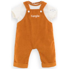 COROLLE 12" DOLL CLOTHES CORDUROY OVERALLS & T-SHIRT*