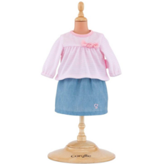 COROLLE 12" DOLL CLOTHES TOP & SKIRT*