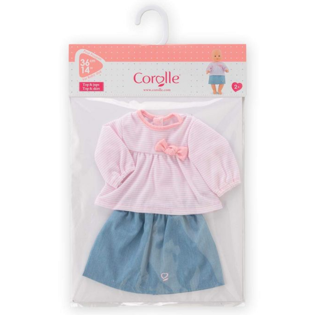 COROLLE 12" DOLL CLOTHES TOP & SKIRT*