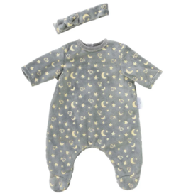 COROLLE 12" DOLL CLOTHES PAJAMAS & HEADBAND GLOW