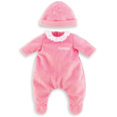 COROLLE 12" DOLL CLOTHES PINK PAJAMAS & CAP