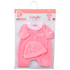COROLLE 12" DOLL CLOTHES PINK PAJAMAS & CAP