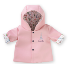 COROLLE 12" DOLL CLOTHES REVERSIBLE RAINCOAT