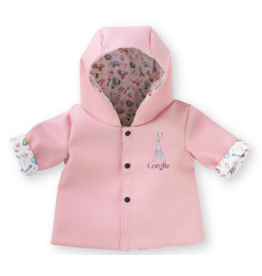 COROLLE 12" DOLL CLOTHES REVERSIBLE RAINCOAT