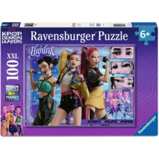 RAVENSBURGER USA KPOP DEMON HUNTERS 100 PC PUZZLE