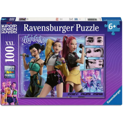 RAVENSBURGER USA KPOP DEMON HUNTERS 100 PC PUZZLE