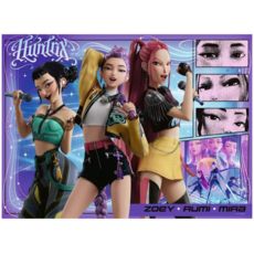 RAVENSBURGER USA KPOP DEMON HUNTERS 100 PC PUZZLE