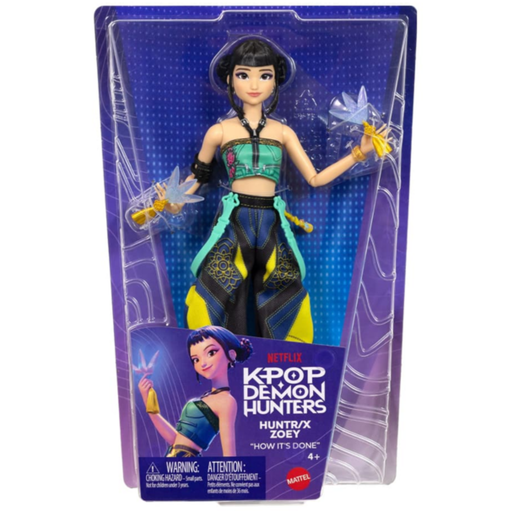 MATTEL KPOP DEMON HUNTERS FASHION DOLL ZOEY