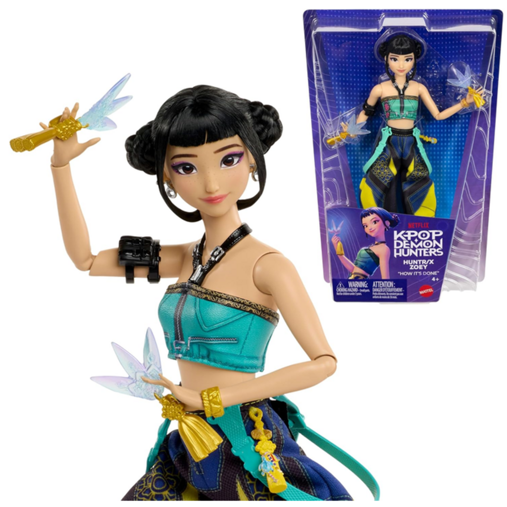 MATTEL KPOP DEMON HUNTERS FASHION DOLL ZOEY