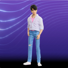 MATTEL KPOP DEMON HUNTERS FASHION DOLL JINU