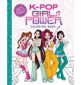 SCHOLASTIC K-POP GIRL POWER COLORING BOOK