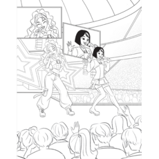 SCHOLASTIC K-POP GIRL POWER COLORING BOOK
