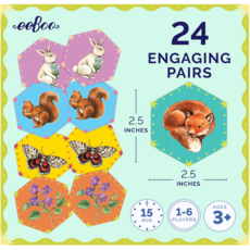 EEBOO LIFE IN A MEADOW MEMORY & MATCHING GAME