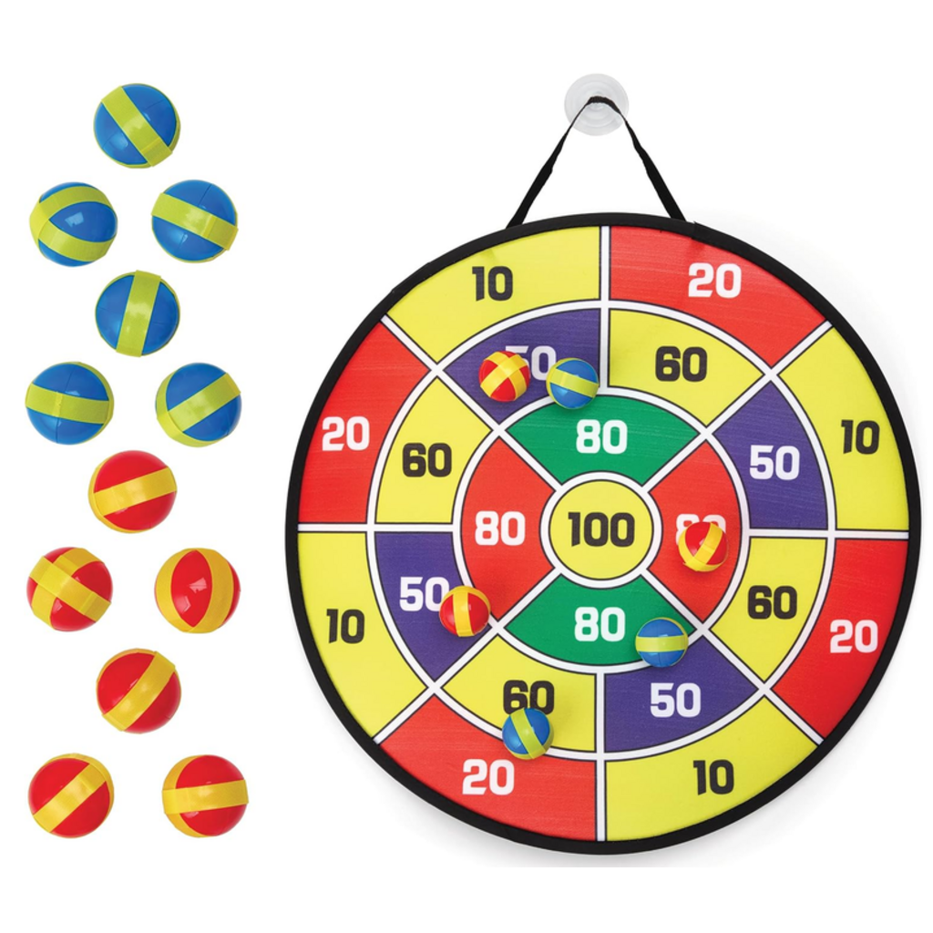 KIDOOZIE STICK 'N SCORE DARTBOARD