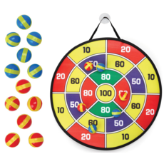 KIDOOZIE STICK 'N SCORE DARTBOARD