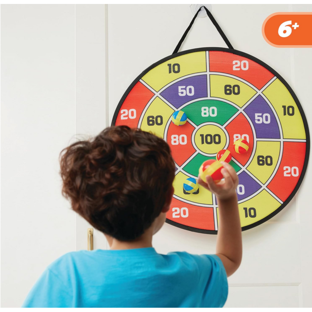KIDOOZIE STICK 'N SCORE DARTBOARD