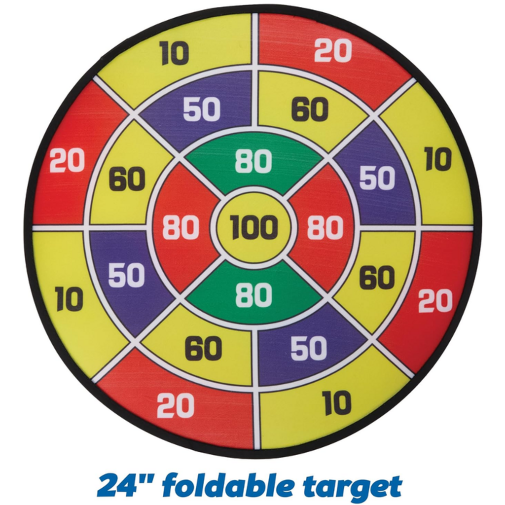 KIDOOZIE STICK 'N SCORE DARTBOARD