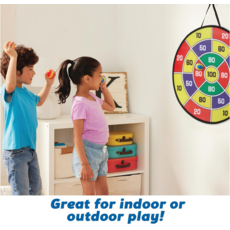 KIDOOZIE STICK 'N SCORE DARTBOARD