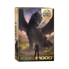 EUROGRAPHICS FOURTH WING VIOLET MEETS TAIRN 1000 PC PUZZLE