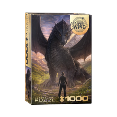 EUROGRAPHICS FOURTH WING VIOLET MEETS TAIRN 1000 PC PUZZLE