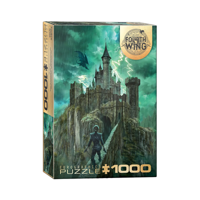 EUROGRAPHICS FOURTH WING VIOLET CROSSING THE PARAPET 1000 PC PUZZLE