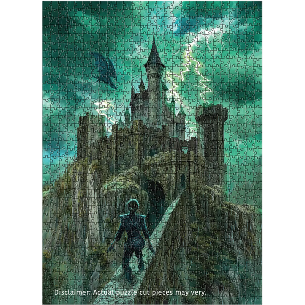 EUROGRAPHICS FOURTH WING VIOLET CROSSING THE PARAPET 1000 PC PUZZLE