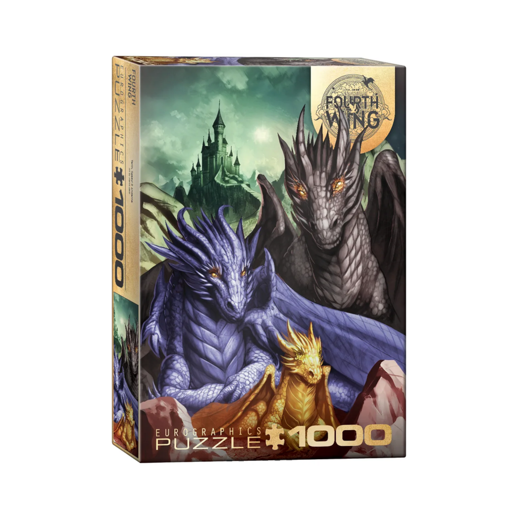 EUROGRAPHICS FOURTH WING TAIRN, SGAEYL & ANDARNA 1000 PC PUZZLE