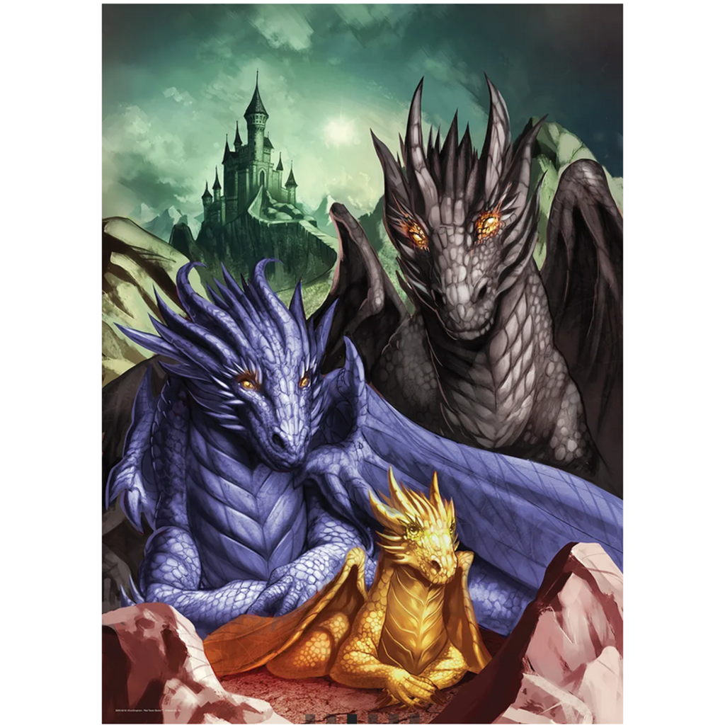 EUROGRAPHICS FOURTH WING TAIRN, SGAEYL & ANDARNA 1000 PC PUZZLE