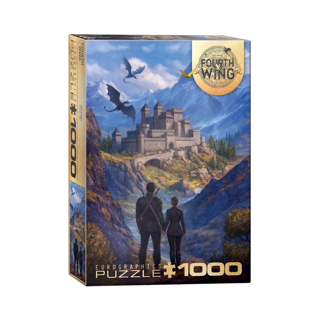 EUROGRAPHICS FOURTH WING VIOLET & XADEN 1000 PC PUZZLE