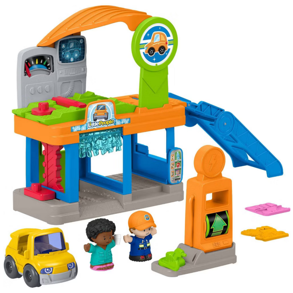 LITTLE PEOPLE FILLIN' FUN SERVICE STATION